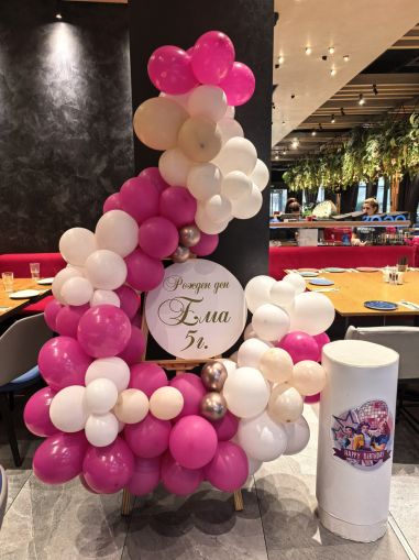 Украса за рожден ден с KPop Demon Hunters