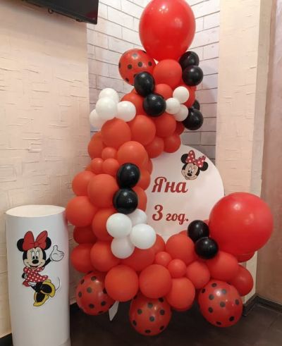 Украса за детски рожден ден с Мини маус / Мики Маус