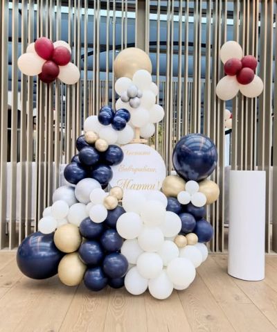 Украса за юбилей, абитуриентски бал или рожден ден 