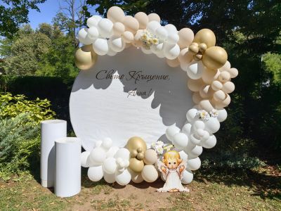 Украса за кръщение/кръщене с ангелче/ангелска тематика