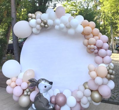 Украса за кръщение, първи рожден ден или погача със зайче