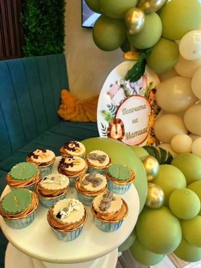 Украса на тема Сафари/Джунгла с балони